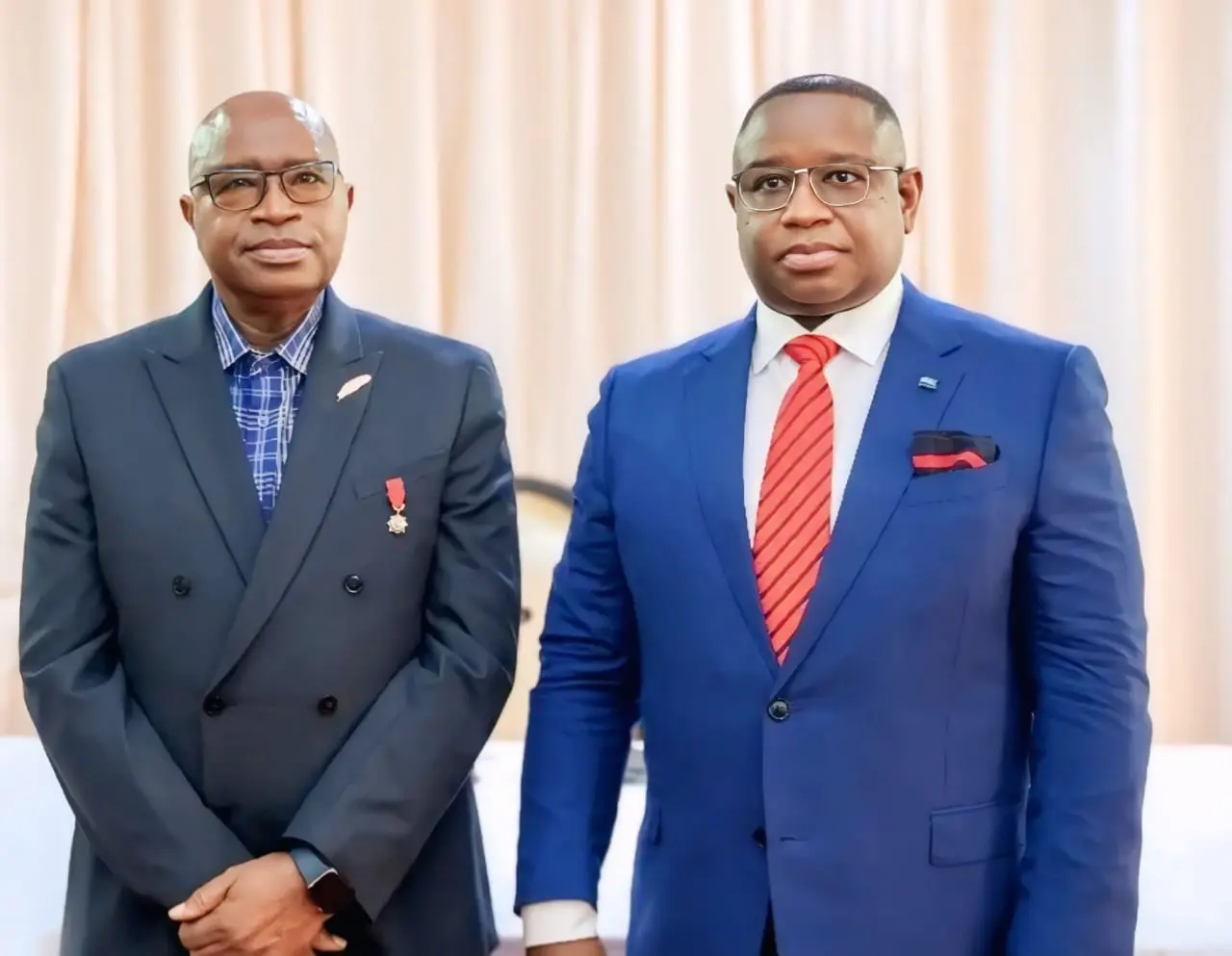 H.E and the Minister of Internal Affairs